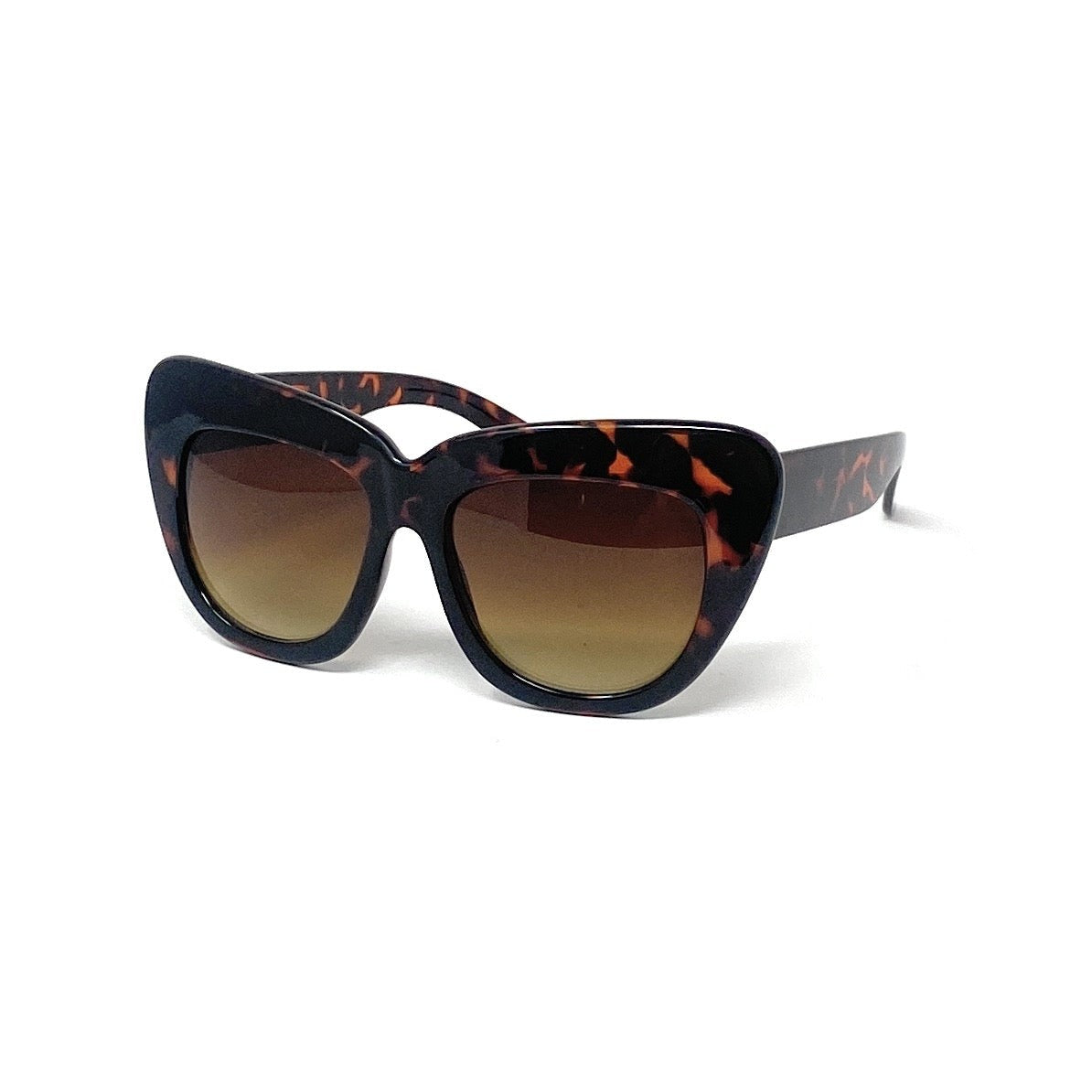 Tortoiseshell Futurist Vintage Sunglasses