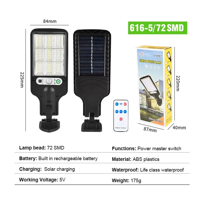 Wall LED Lamp with 3 Lighting Mode Solar Powered Lights