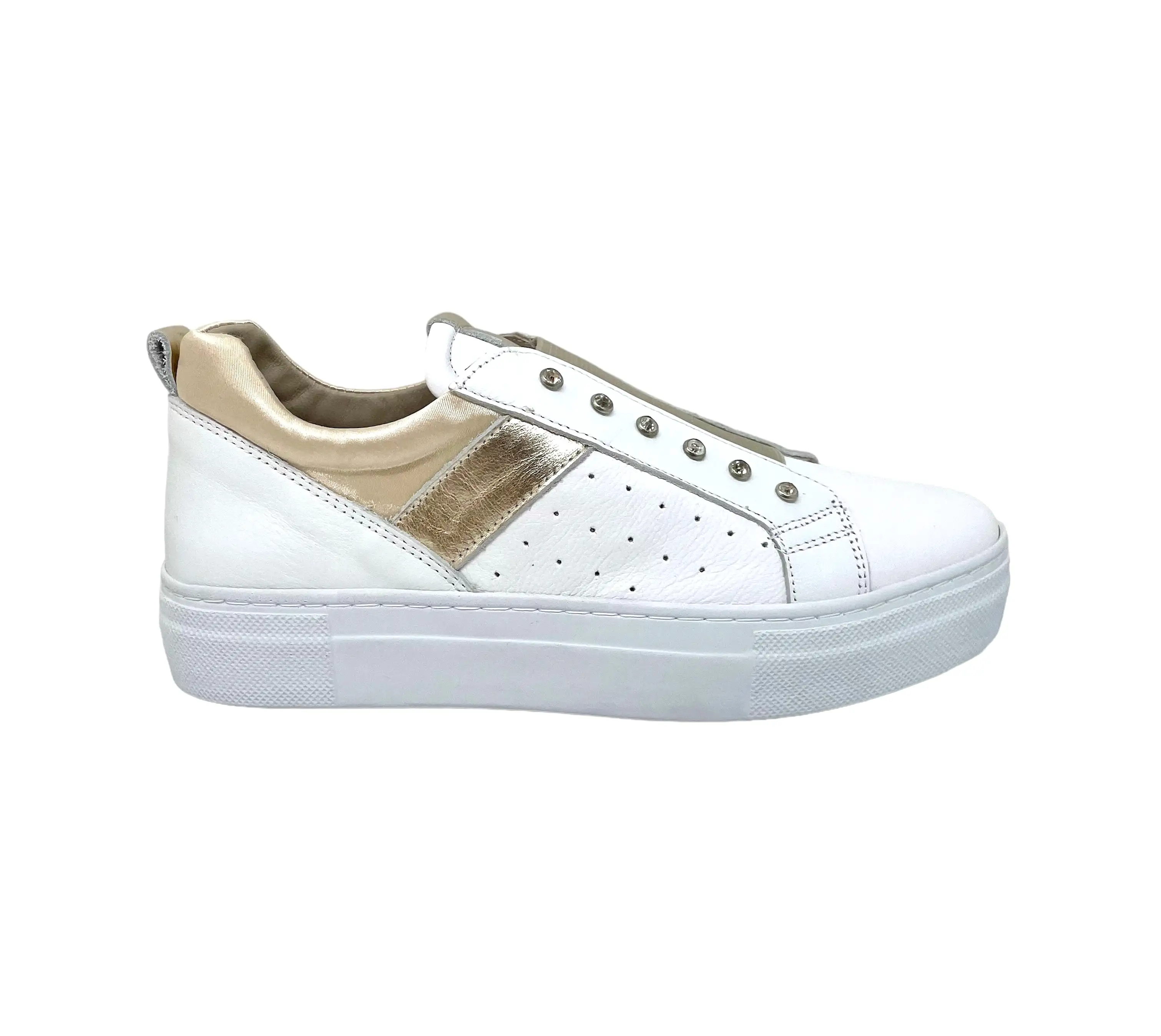 WAVE Belini 23040 Blanc Baskets Cuir