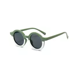 White Sage Split Ava Baby Sunglasses