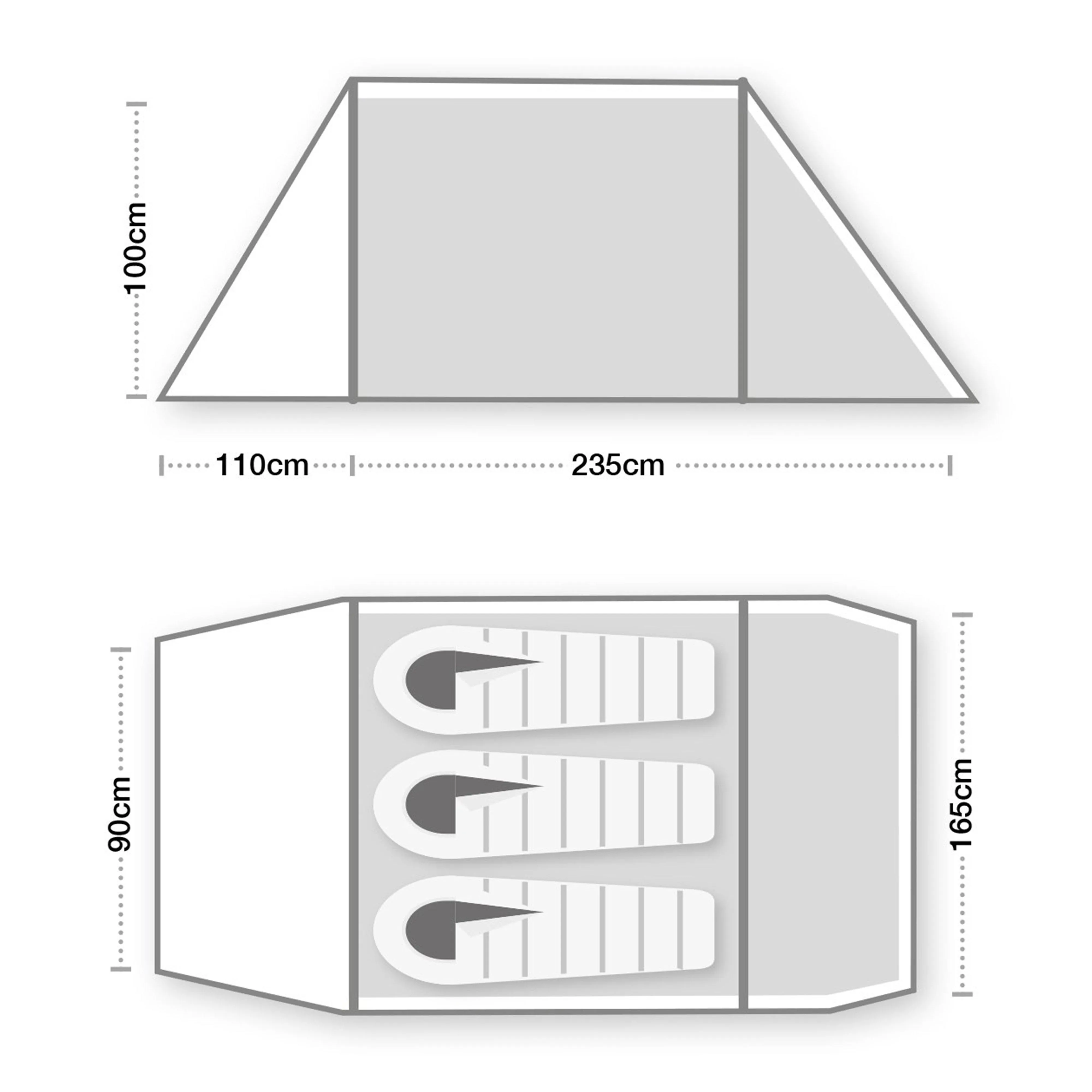 Wild Country Hoolie Compact 3 Tent | Millets